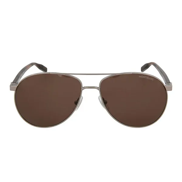 Kính Mát Montblanc Sunglasses MB0054S 003 60 Màu Nâu - Kính mắt - Vua Hàng Hiệu