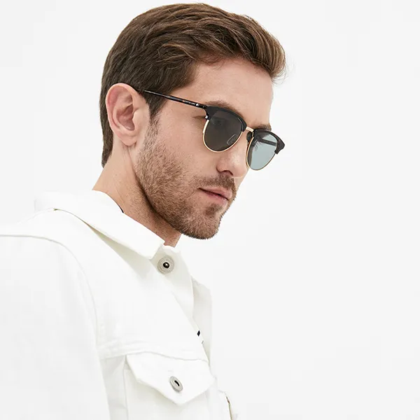 Kính Mát Montblanc Sunglasses MB0083S-002 51 Màu Nâu/Xanh - Kính mắt - Vua Hàng Hiệu