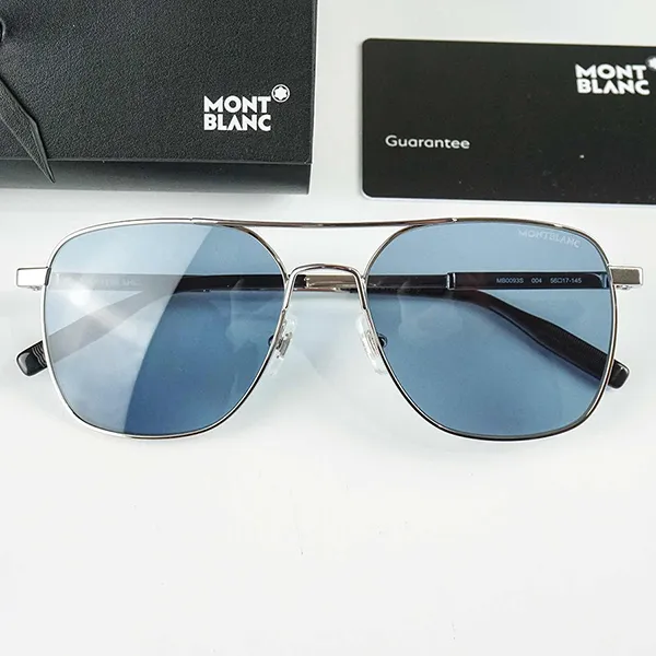 Kính Mát Nam Montblanc MB0093S-004 56 Màu Xanh Blue