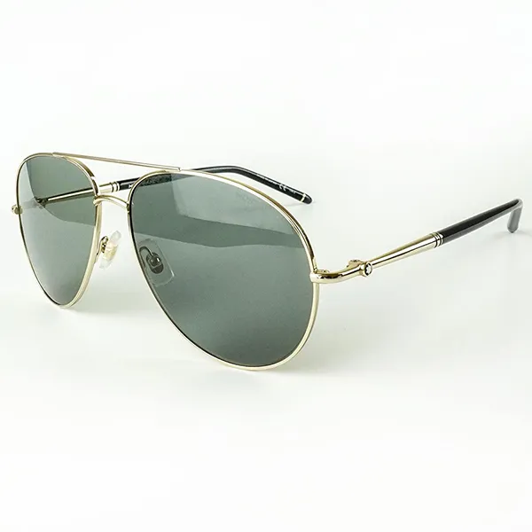 Kính Mát Nam Montblanc Sunglasses MB0068S-002 61 Màu Xanh Vàng - 2
