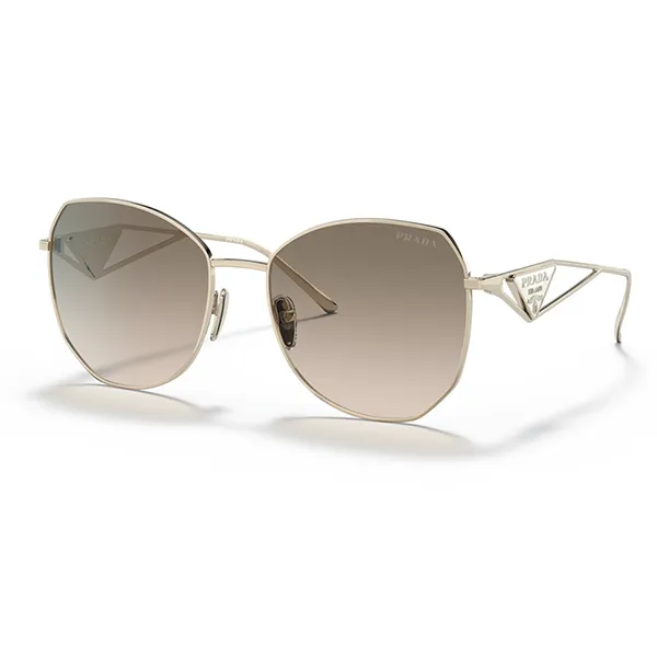 Kính Mát Nữ Prada Sunglasses 0PR57YS ZVN3D057 Màu Nâu-Vàng - Kính mắt - Vua Hàng Hiệu