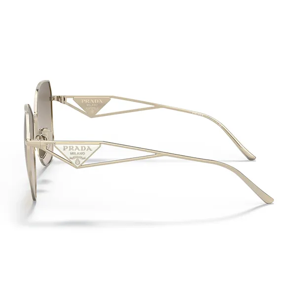 Kính Mát Nữ Prada Sunglasses 0PR57YS ZVN3D057 Màu Nâu-Vàng - Kính mắt - Vua Hàng Hiệu