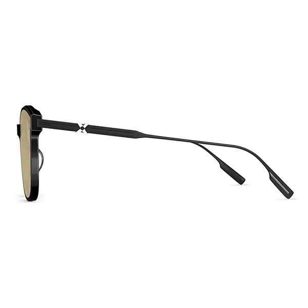 Kính Mát Unisex Molsion Sunglasses MS3066 A16 Màu Đen - Vàng - Kính mắt - Vua Hàng Hiệu