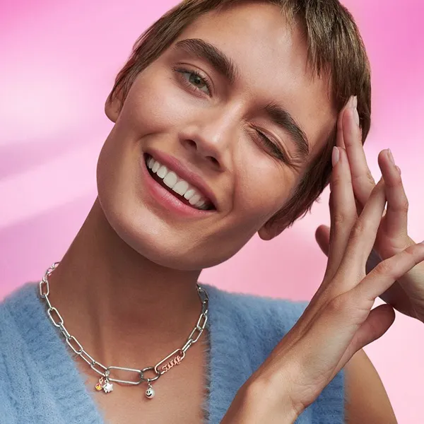 Mắt Xích Liên Kết Pandora ME Styling Link 799665C00 Màu Bạc