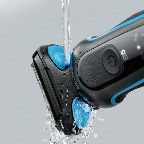 Máy Cạo Râu Braun Series 5 50-B7000CC Màu Đen Phối Xanh Dương - Máy chăm sóc da - Vua Hàng Hiệu