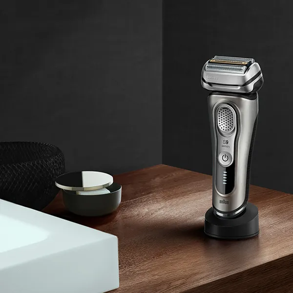 Máy Cạo Râu Braun Series 9 9345S Màu Xám Bạc - Máy chăm sóc da - Vua Hàng Hiệu