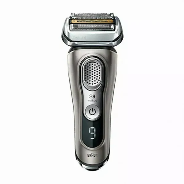 Máy Cạo Râu Braun Series 9 9345S Màu Xám Bạc - Máy chăm sóc da - Vua Hàng Hiệu