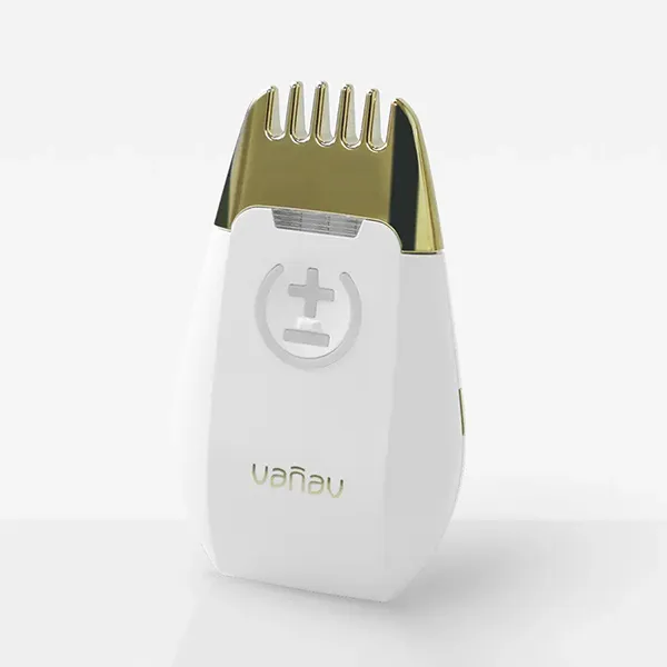 Máy Massage Da Đầu Vanav Time Machine Golden Brush Màu Trắng - Máy massage - Vua Hàng Hiệu