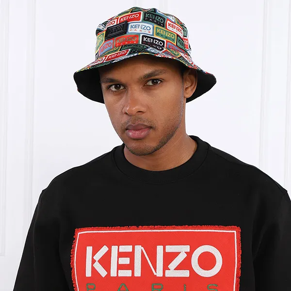 Mũ 2 Mặt Kenzo Logo-print Reversible Bucket Hat Vòng Đầu 58-59 Phối Màu Size M
