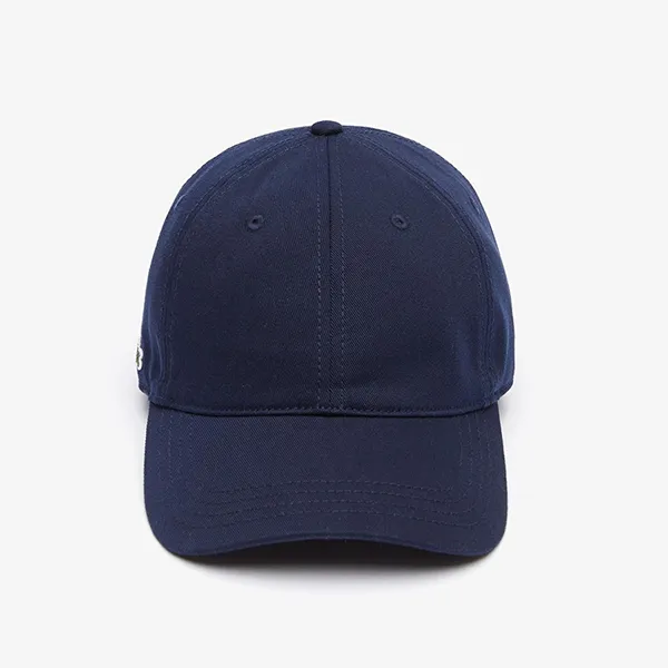 Mũ Lacoste Organic Cotton Twill Cap RK0440 51 166 Màu Xanh Navy