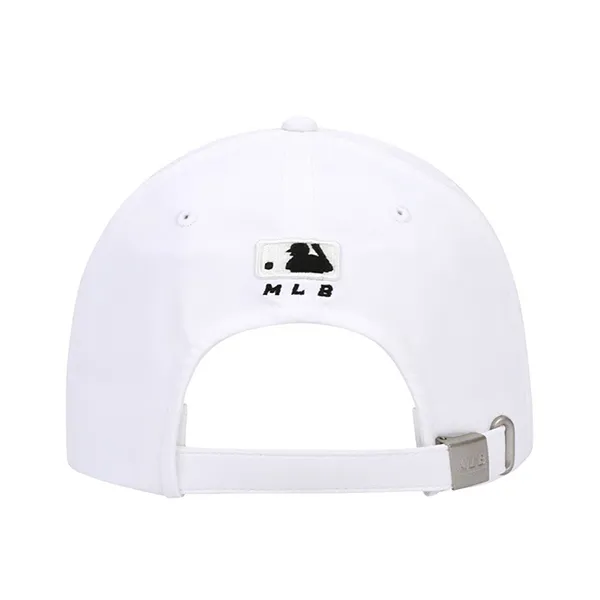 Mũ MLB Logo Structure Ball Cap New York Yankees 32CPCB111-50W Màu Trắng