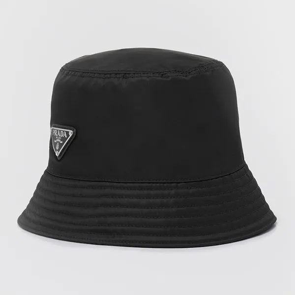 Mũ Prada Re-Nylon Bucket Hat 1HC137 2DMIF 0002 Màu Đen Size S