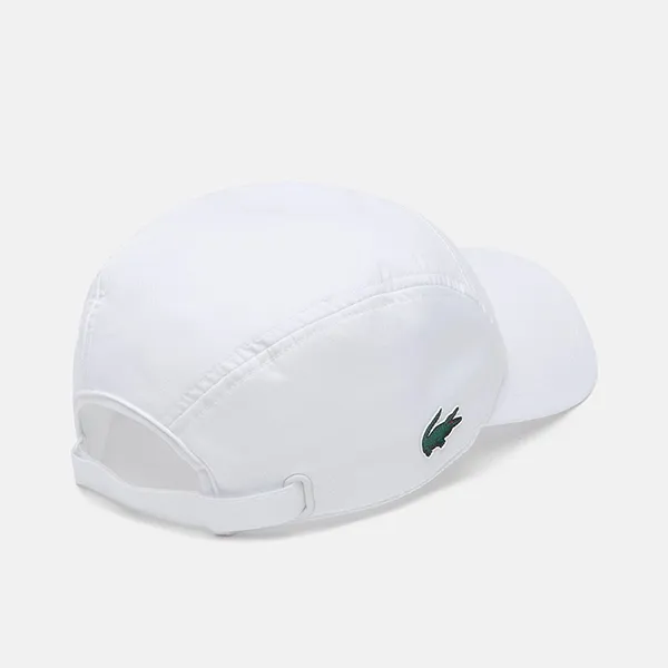 Mũ Unisex Lacoste Sports Exclusive Crocodile Tennis Cap  RK1834 Màu Trắng - 5