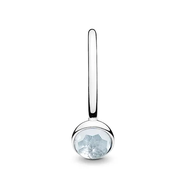 Nhẫn Nữ Pandora March Droplet Ring 191012NAB Màu Xanh Ngọc Size 50