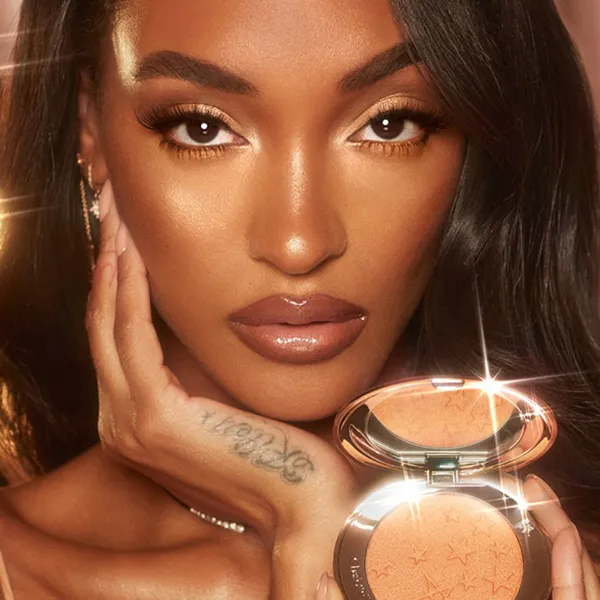 Phấn Má Hồng Charlotte Tilbury Hollywood Glow Glide Face Architect Highlighter Màu Gilded Glow, 7g - Trang điểm - Vua Hàng Hiệu