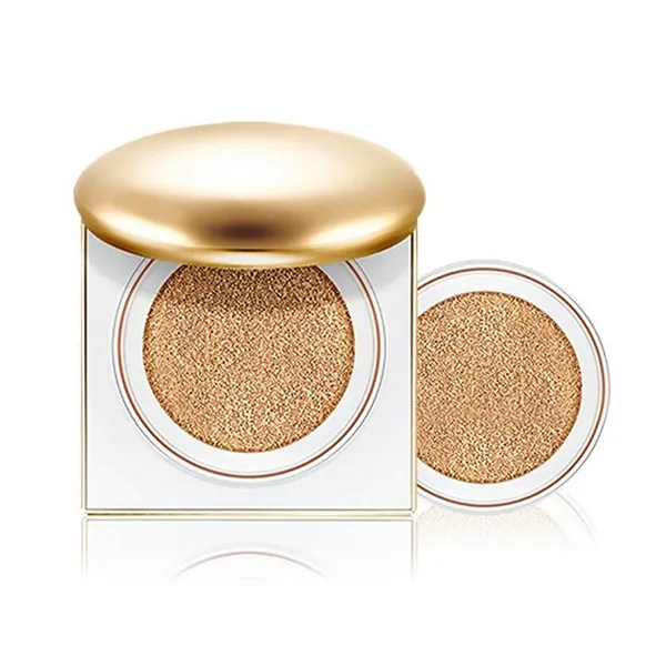 Phấn Nước Hỗ Trợ Dưỡng Trắng Và Bảo Vệ Da Su:m37 Secret Essence Cushion SPF50+/PA+++ 15g Tone 01 Light Beige SUM37