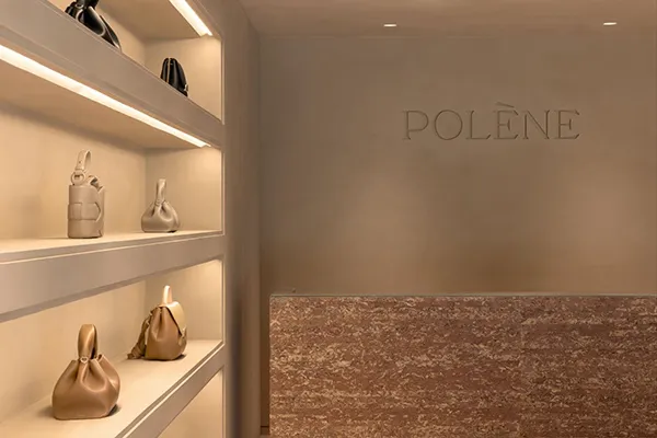 Túi Xách Nữ Polène Numéro Neuf Mini Edition Textured Root Màu Nâu - Túi xách - Vua Hàng Hiệu