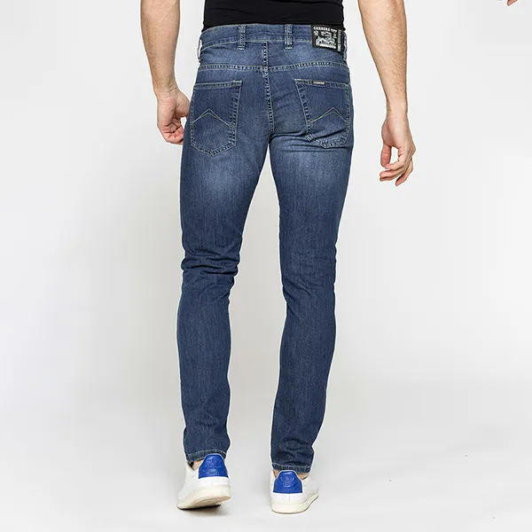 Quần Jeans Nam Carrera Jeans Mod.717 Slim Fit 7170941A_712 Màu Xanh Size US 29 - Thời trang - Vua Hàng Hiệu