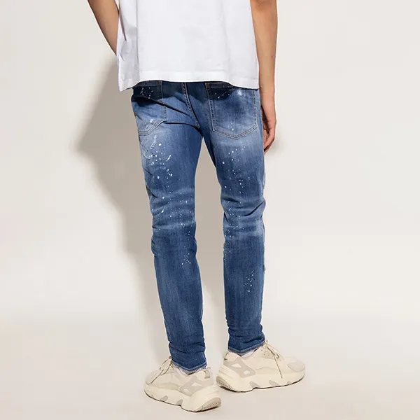 Quần Jeans Nam Dsquared2 Coolguy Jean Men’s S74LB1161 S30789-470 Màu Xanh Size 48