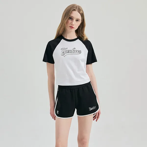 Quần Short MLB Women's Varsity Dolphin Pants New York Yankees 3FSPV0443-50BKS Màu Đen - Thời trang - Vua Hàng Hiệu
