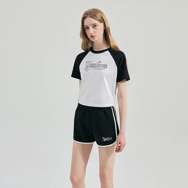 Quần Short MLB Women's Varsity Dolphin Pants New York Yankees 3FSPV0443-50BKS Màu Đen - Thời trang - Vua Hàng Hiệu