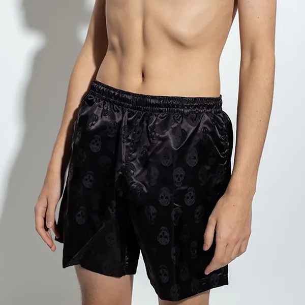 Quần Short Nam Alexander McQueen Swim Shorts 679985 Màu Đen Size S - Thời trang - Vua Hàng Hiệu