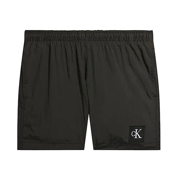 Quần Short Nam Calvin Klein CK Nylon Drawstring Waist Swim Shorts KM0KM00819 Màu Đen Size S