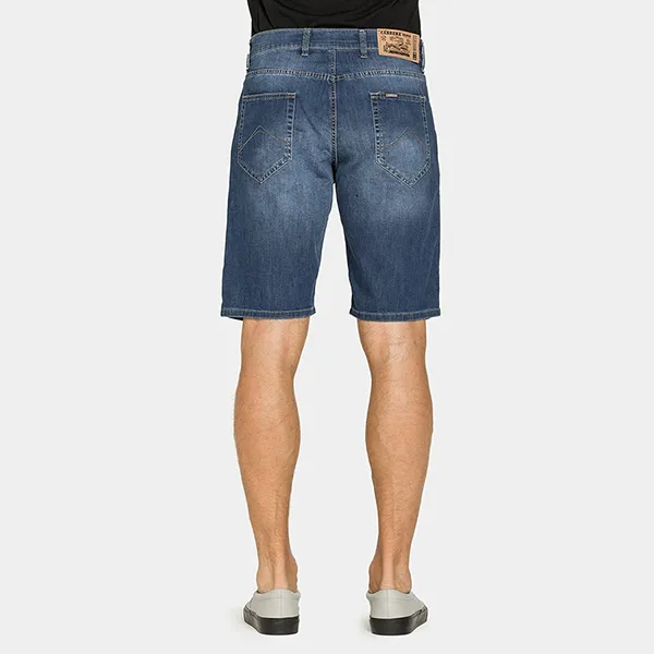 Quần Short Nam Carrera Jeans Lightweight Stretch 721B0941A_710 Màu Xanh Đậm Size US 31