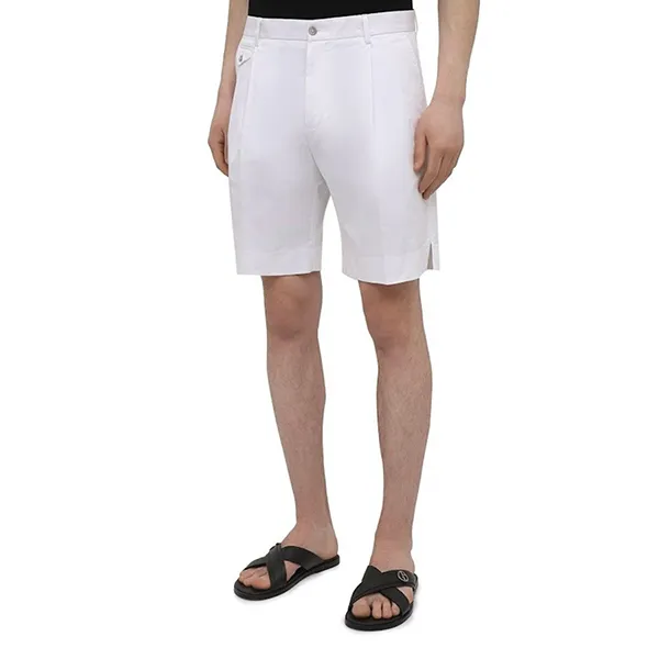 Quần Short Nam Dolce & Gabbana D&G GWOMAZ Màu Trắng Size 44 - Thời trang - Vua Hàng Hiệu