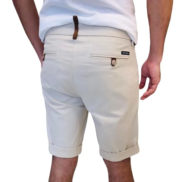 Quần Short Nam Dolce & Gabbana D&G GYTJMT Màu Trắng Kem Size 44 - Thời trang - Vua Hàng Hiệu