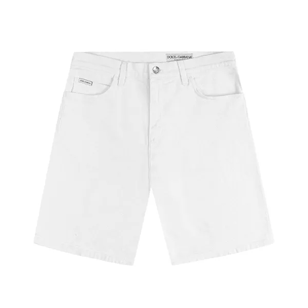 Quần Short Nam Dolce & Gabbana D&G With Tag Silver GY4JED Màu Trắng Size 44 - Thời trang - Vua Hàng Hiệu