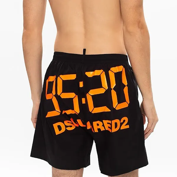 Quần Short Nam Dsquared2 Numeric Print Swim Shorts D7N563500 Màu Đen Size 44 - Thời trang - Vua Hàng Hiệu