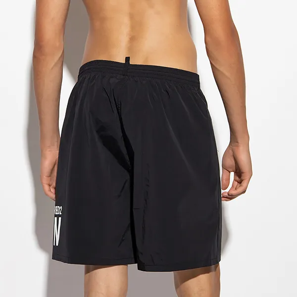Quần Short Nam Dsquared2 Swim Shorts D7BM05250 Màu Đen Size 46