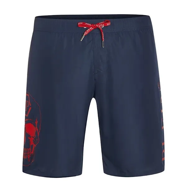 Quần Short Nam Philipp Plein Swimming Trunk CUPP19L01 Màu Xanh Navy Size S