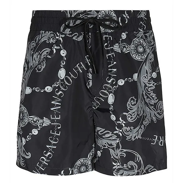 Quần Short Nam Versace Jeans Couture 74GASD08 Màu Đen Xám Size 44 - Thời trang - Vua Hàng Hiệu