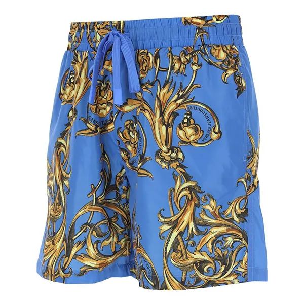 Quần Short Nam Versace Jeans Couture Garland Print Swim Shorts 72GAD1Z6 Màu Xanh Blue Size 50 - Thời trang - Vua Hàng Hiệu