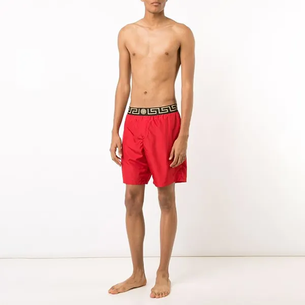 Quần Short Nam Versace Logo Greca Swim Trunks Màu Đỏ Size S - Thời trang - Vua Hàng Hiệu