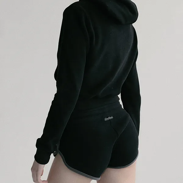 Quần Short Nữ Badblood Beyond Soft Dolphin W-SRT24-010 Màu Đen - Thời trang - Vua Hàng Hiệu