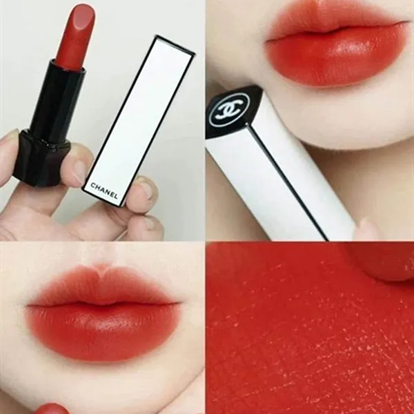 Set 4 Son Chanel Rouge Allure Velvet Nuit Blanche Luminous Matte Lip Colour (00, 01, 02, 06) - 5