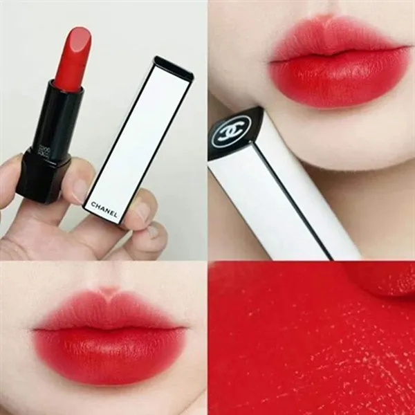 Set 4 Son Chanel Rouge Allure Velvet Nuit Blanche Luminous Matte Lip Colour (00, 01, 02, 06) - 6