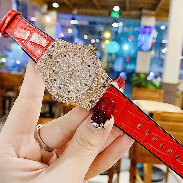 Set Đồng Hồ Nữ Davena Automatic 38mm Women's Watches Màu Vàng - Đồng hồ - Vua Hàng Hiệu