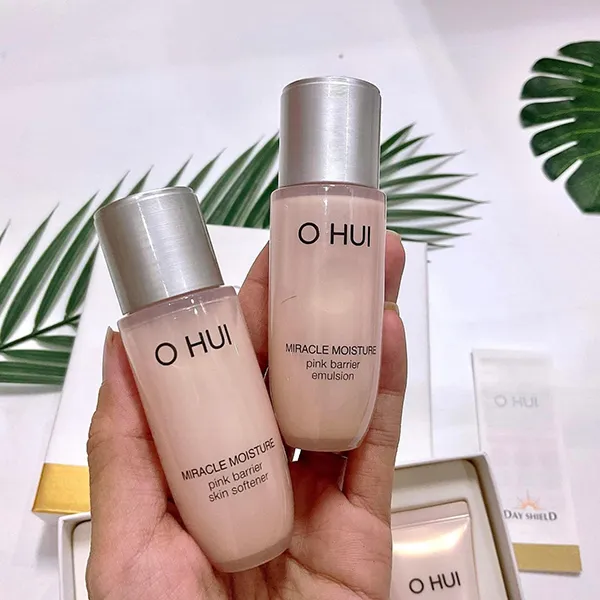 Set Kem Chống Nắng Ohui Perfect Sun Pro Black SPF50+/PA+++ Special Set 4 Món