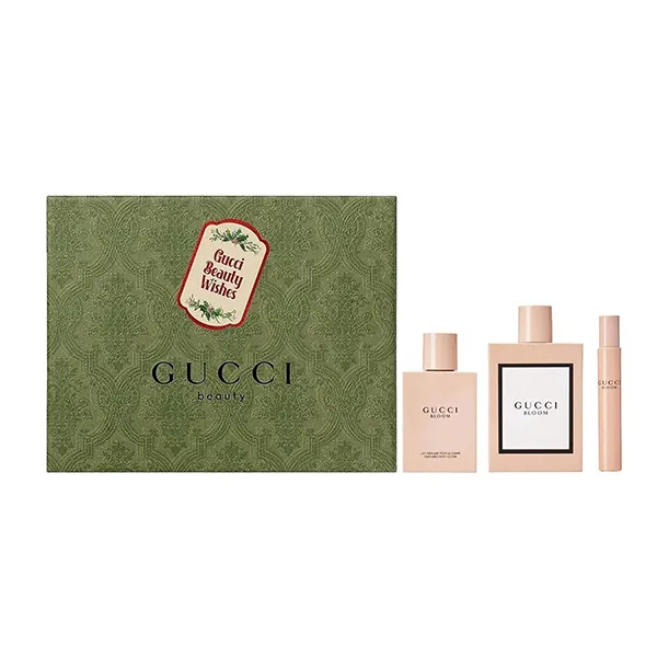Set Nước Hoa Nữ Gucci Bloom 3pcs ( EDP 100ml + 7.4ml & Lotion Dưỡng Da 100ml) - Nước hoa - Vua Hàng Hiệu