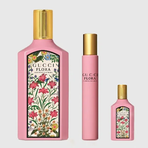 Set Nước Hoa Nữ Gucci Flora Gorgeous Gardenia Gift 3 Món - Nước hoa - Vua Hàng Hiệu