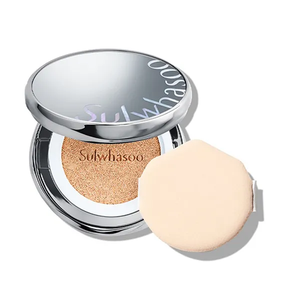 Set Phấn Nước Sulwhasoo Perfecting Cushion Airy + 1 Lõi Refill Tone 17N1 Vanilla - Trang điểm - Vua Hàng Hiệu