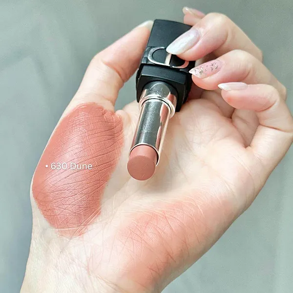 Son Dior Rouge Dior Forever Lipstick 630 Dune Màu Hồng Cam Nude - Son Môi - Vua Hàng Hiệu