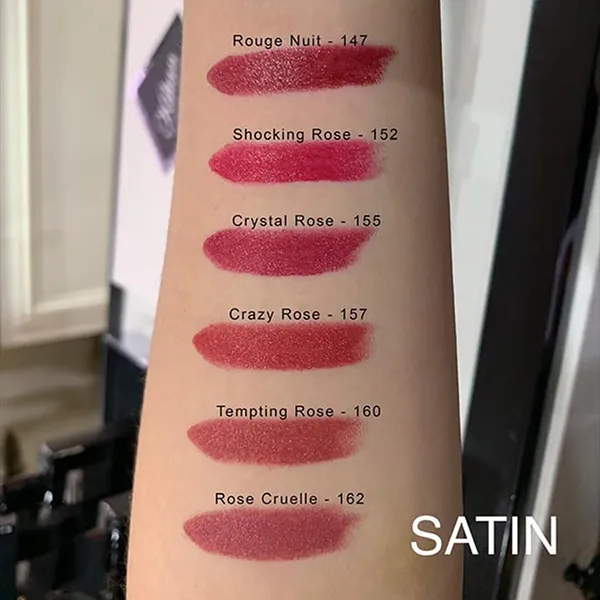 Son Kilian Le Rouge Parfum Lipstick Satin 162 Rouge Cruelle Màu Hồng Đất Tông Lạnh - Son Môi - Vua Hàng Hiệu