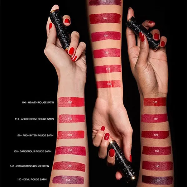 Son Kilian Rouge Parfum Lipstick Satin 130 Dangerous Rouge Màu Đỏ Lạnh