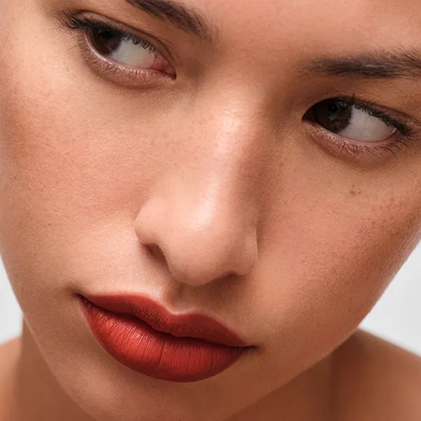 Son Prada Monochrome Hyper Matte Lipstick Mini O77 Arancio Màu Cam Cháy - Son Môi - Vua Hàng Hiệu