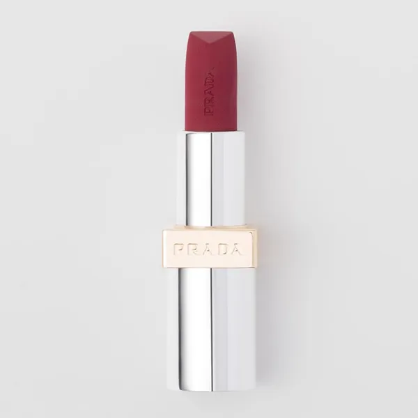 Son Prada Monochrome Hyper Matte Lipstick Mini P56 Màu Đỏ Mận - Son Môi - Vua Hàng Hiệu